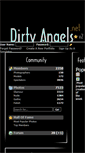 Mobile Screenshot of dirtyangels.net